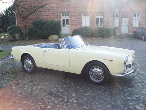 1964 Alfa Romeo 2600 Superleggera Spider by Touring: 24 Mar  For Sale by Auction