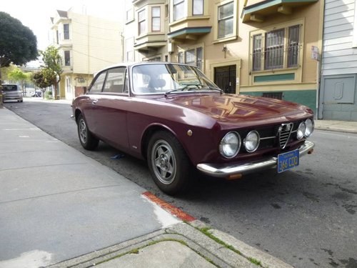 1969 Alfa Romeo GTV 1750 - California Car, Two Owners In vendita