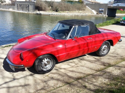 1971 – Alfa Romeo Spider 1300 for sale by Auction For Sale by Auction