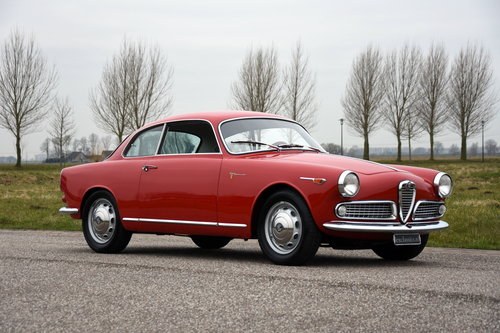 1958 Alfa Romeo Giulietta Sprint Veloce - unique version For Sale