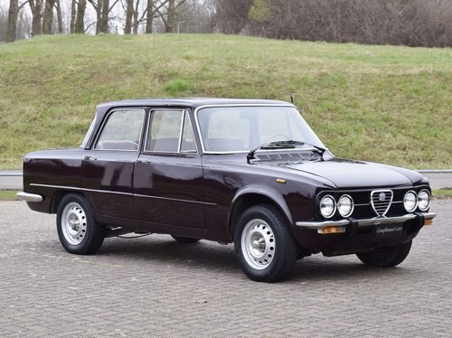 1976 Alfa Romeo Giulia Nuova Super 1330 € 14900 VENDUTO