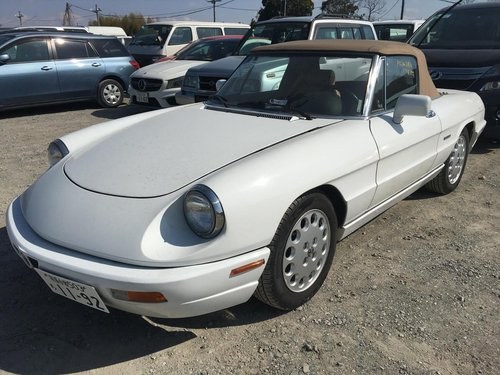 1992 ALFA ROMEO SPIDER S4 AUTOMATIC 29000 MILES WITH HISTORY For Sale