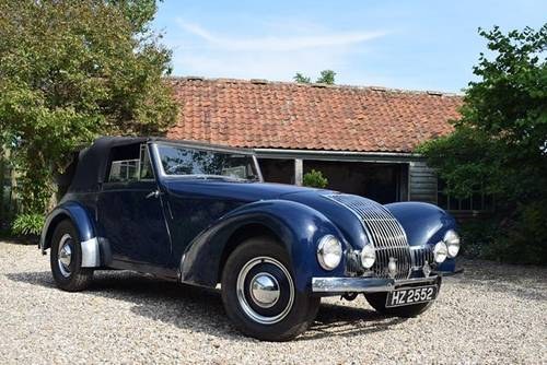 Lot 46 - A 1949 Allard M Type 2+2 drophead coupe - 16/07/17 For Sale by Auction