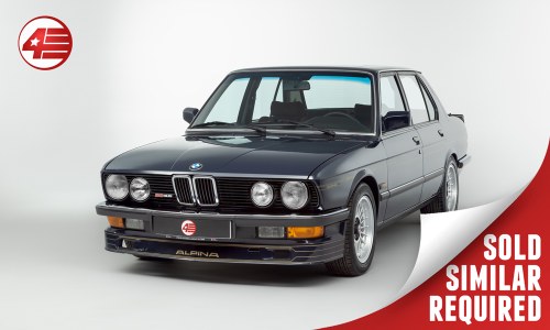 1983 BMW Alpina E28 B9 3.5 /// Similar Required In vendita