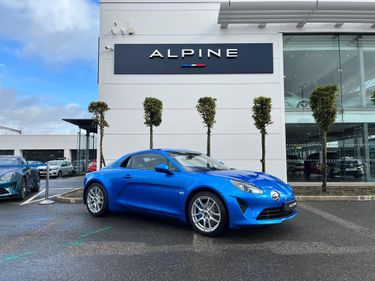 Freshly arrived, behold the Alpine Blue A110
