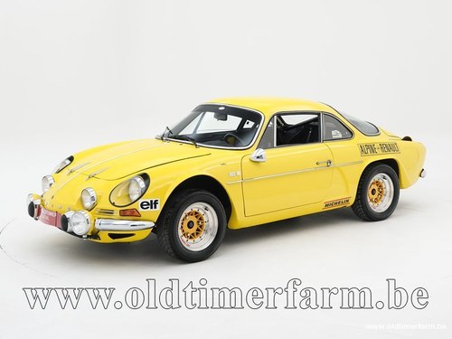 1971 Alpine A110 1600S '71 CH7456 VERKOCHT