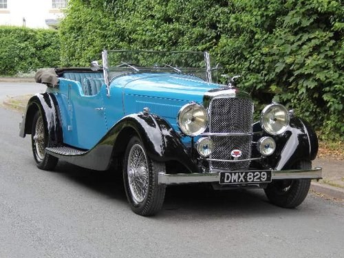 1936 Alvis Speed 20 4.3 Tourer  - Genuine VDP body For Sale