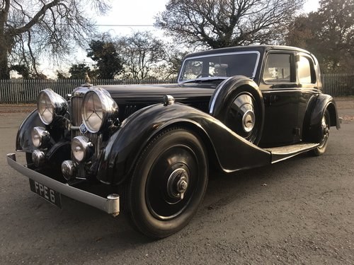 1937 ALVIS SPEED 25 SB - SPORTS SALOON CHARLESWORTH TWO OWNERS SOLD