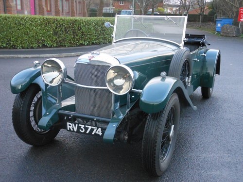 1933 Alvis Speed 20 SA Cross and Ellis Tourer In vendita