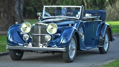 1938 Alvis 4.3 Litre 4 door convertible by Offord & Sons SOLD
