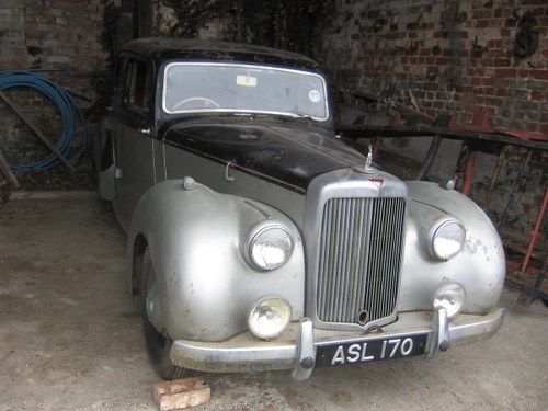 1951 Alvis TA21 for restoration SOLD