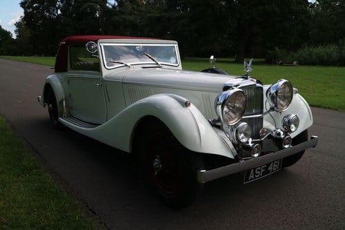 ALVIS SPEED 25 SB Charlesworth Drophead Coupe 1937 with O/D In vendita