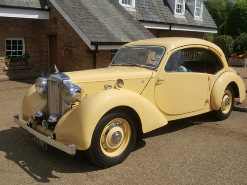 1947 Alvis Duncan Coupe fully restored ex press car In vendita