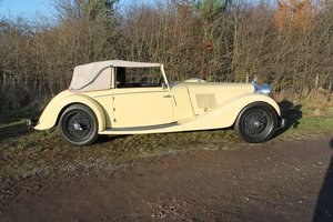 1937 Alvis Speed 25 Drop Head Coupe For Sale