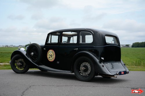 1936 Alvis Silver Eagle Six Light Royal Saloon by Cross and Ellis For Sale