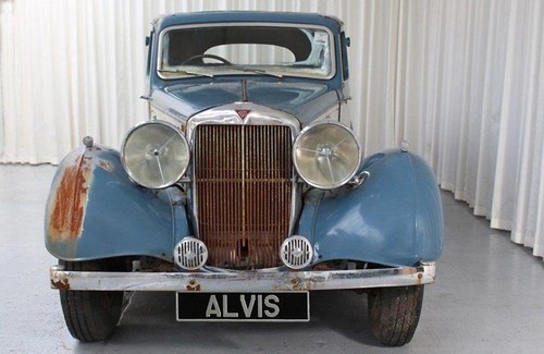 1938 Alvis Silver Crest Saloon for Restoration VENDUTO
