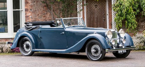 1936 Alvis 4.3-Litre SA Drophead Coupé For Sale by Auction