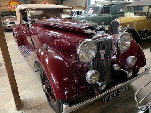 **OCTOBER ENTRY** 1937 Alvis 'Alwil Continental Tourer' For Sale by Auction