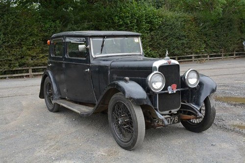 1932 Alvis 12/60 Saloon For Sale by Auction
