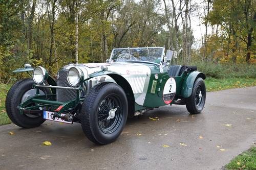1932 superb Alvis wining  car of the Zoute Grand Prix rally SOLD