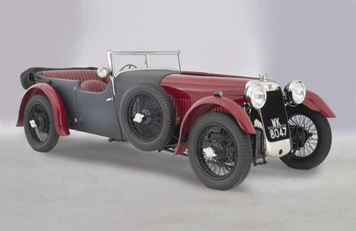 1928 Alvis supercharged ‘Front-Wheel-Drive’ 4-seat Tourer For Sale