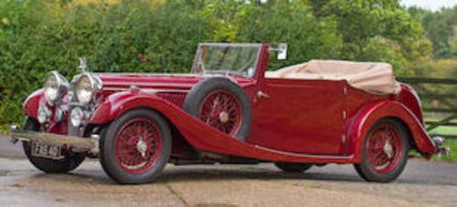 1934 ALVIS SPEED TWENTY 'SC' DROPHEAD COUPÉ For Sale by Auction