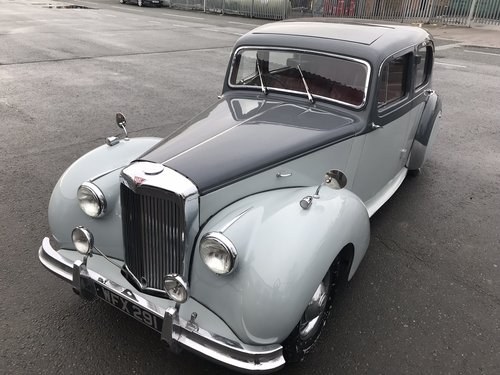 1951 Alvis TA21 Mulliner 3-litre Saloon Chassis No 23832 SOLD