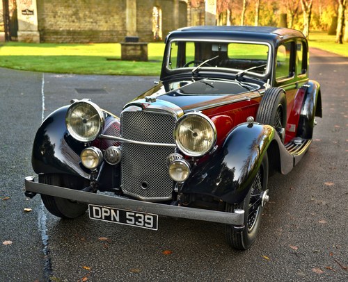 1936 Alvis Speed 20 Sports Saloon by Charlesworth. For Sale