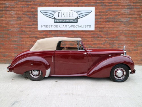 1952 TA21  DHC 3.0 Tickford bodied SOLD