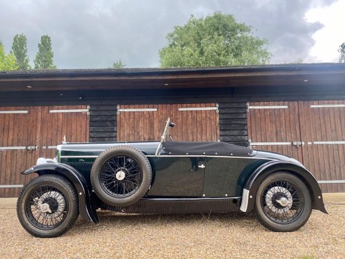 1931 Alvis 12/60 “Beetleback” Two-Seater Sports For Sale