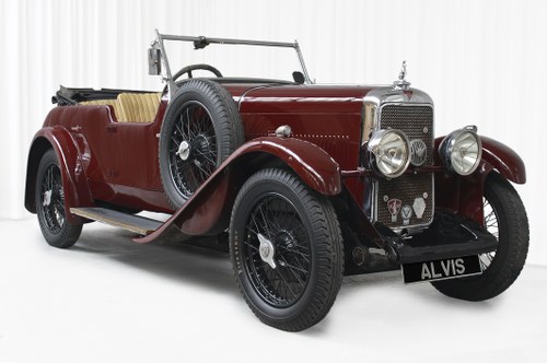 1932 ALVIS TL 12/60 Four seater Tourer by Cross & Ellis For Sale