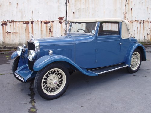 1931 Alvis 12/50 2-seat Drop-head Coupe with dickey seat In vendita