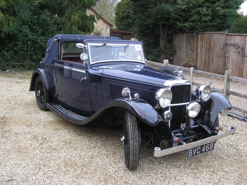 1936 Alvis Firebird DHC  In vendita