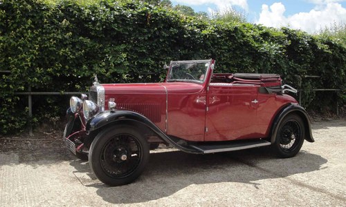 1932 ALVIS TJ 12/50HP DROP HEAD 'DOCTOR’S COUPÉ'. In vendita all'asta