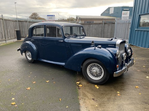 Alvis TC21 Grey Lady 1954 Ready to use lovely condition For Sale