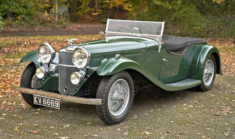 Picture of 1933 Alvis Speed 20 SB, The Monte Carlo Rally car.
