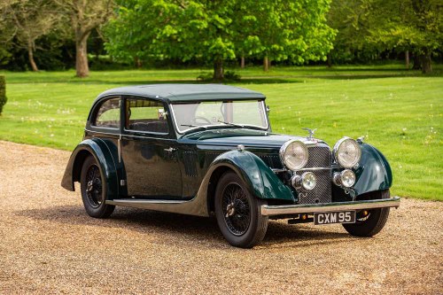 1936 Alvis Speed 20 SD Vanden Plas 'Sunshine Coupe' For Sale by Auction