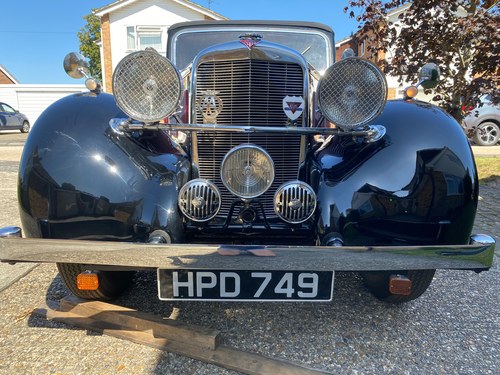 1938 Alvis 12/70 Drophead Coupe with the rare Abbott body