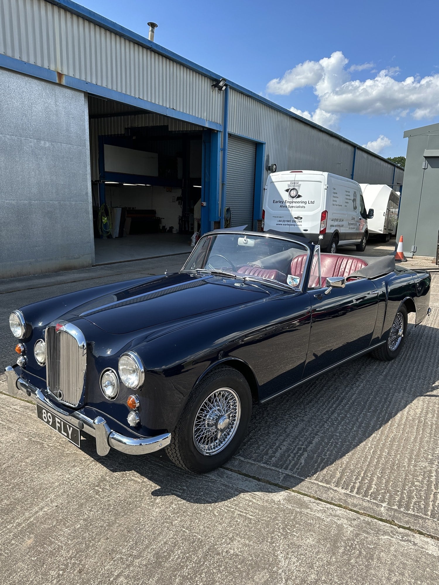 Alvis TD21 Drophead Coupe, foto 8