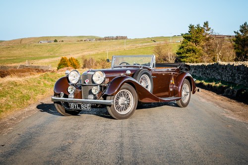 Lot 117 1934 Alvis Speed Twenty SC Oxborrow and Fuller Conti For Sale by Auction
