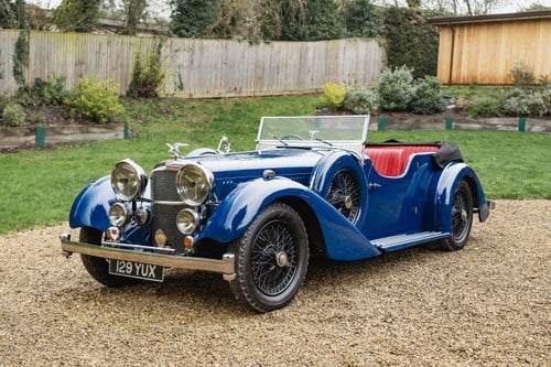 1934 Alvis Speed 20 SC Vanden Plas Tourer À venda em leilão