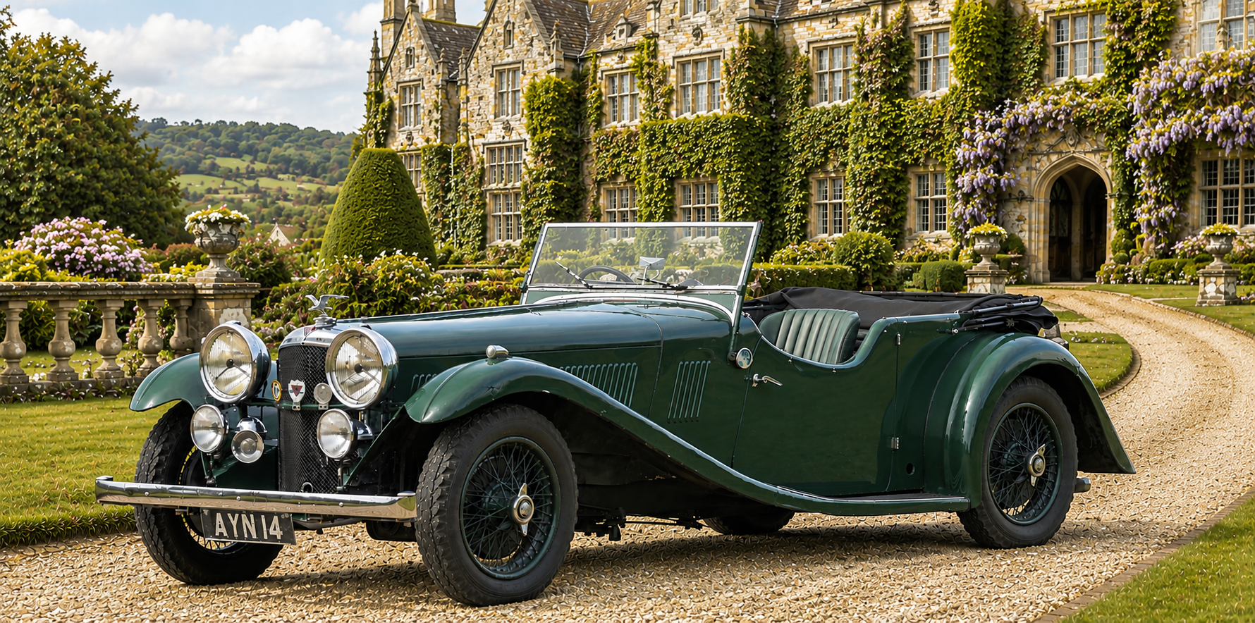 1934 Alvis Speed 20SB Vanden Plas Tourer., foto 1