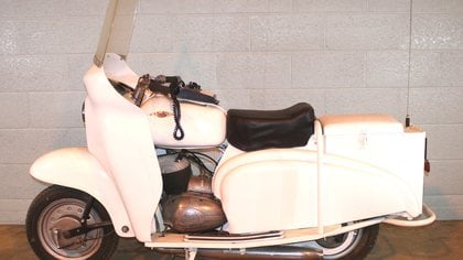 A 250cc Police motorcycle DMW, Villiers 2T