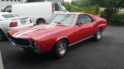 1968 AMC AMX Red For Sale
