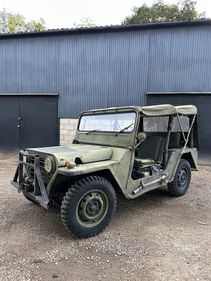 Picture of M151 A1 Mutt for sale 1965.  Running project.