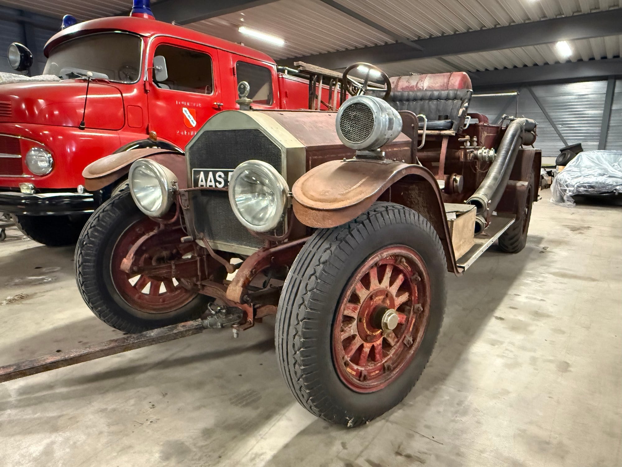 1919 American LaFrance Type 75 Pumping Car Unrestored, foto 1