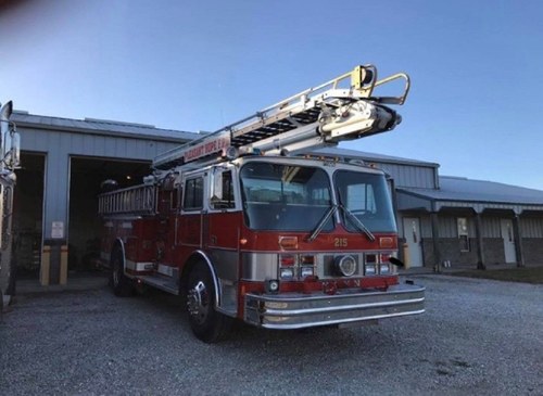 1987 Hahn Aerial Snorkel Fire Truck For Sale