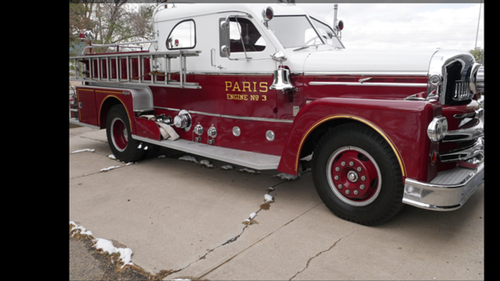 1961 Seagrave Fire Truck For Sale