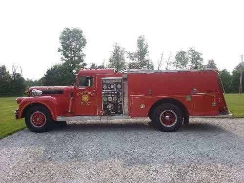 1958 Maxim Pumper Fire Truck For Sale