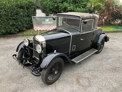 1926 Amilcar - Type G spider Carr.Weimann SOLD